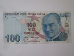 Turkey 100 Lirasi 2009 Banknote See Pictures - Turquie