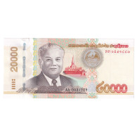 Billet, Laos, 20,000 Kip, 2020, NEUF - Laos