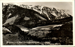 44724 - Steiermark - Greith , Kapellen A. D. Mürz , Gasthaus Tatscherhof Mit Schneealpe - Gelaufen 1952 - Mürzzuschlag