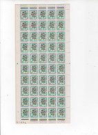 T49 YT **  Feuille 100 Timbres Taxes * Faciales 0.30    Andorre Français 2 Scans   73/37 - Neufs