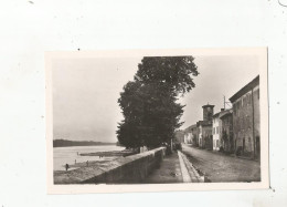 SERRIERES (ARDECHE) 38328 CARTE PHOTO LE RHONE ET L'EGLISE SAINT SORNIN (14 E SIECLE) - Serrières