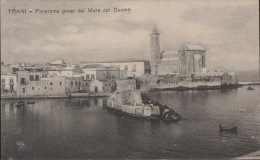 TRANI Panorama Preso Dal Mare Col Duomo - Trani