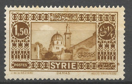 SYRIE N° 205 NEUF*  CHARNIERE / Hinge  / MH - Unused Stamps