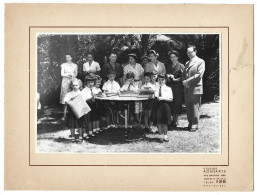 Photo Sur Support Cartonne  -  Uruguay  -  Montevideo -  Souvenir Du  Lycee Francais  Vers 1960  -   Enfants - Amerika