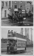 Lot373 Uk Old York New York Horse Tram Tram Real Photo England - York