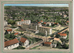 CPSM Dentelée (77) SAINT-MAMMES - En Avion Au-dessus De -Vue Aérienne De L'Ecole De La Marine - Carte Colorisée De 1966 - Saint Mammes