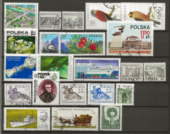 POLOGNE: Obl. N° YT 2164 à 2544, Ens. De 22 Tp Différents Oblitérés, TB - Collections