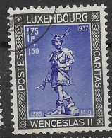 Luxembourg VFU 1937 20 Euros - Usati