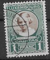 Luxembourg VFU 1928 24 Euros - Usati