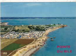 56. PENESTIN. CPSM. VUE AERIENNE. LA POINTE DU BILE  CAMPING DES ILES. ANNEE 1975 + TEXTE - Pénestin