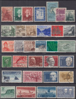 ⁕ Norway / NORGE 1938 - 1966 ⁕ Nice Collection / Lot ⁕ 32v Used - See Scan - Sammlungen