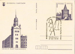 52149. Entero Postal TORUN (Polska) Polonia. Motiv SZCECIN. Cultura Chile - Lettres & Documents