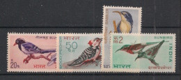 INDIA - 1968 - N°Yv. 263 à 266 - Oiseaux / Birds - Neuf Luxe ** / MNH / Postfrisch - Ungebraucht