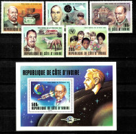 Republic Of Côte D'Ivoire 1978  Nobel Prize In Physics 1914  MNH Set - Côte D'Ivoire (1960-...)