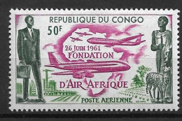 CONGO 1961 Airmail MNH - Unused Stamps
