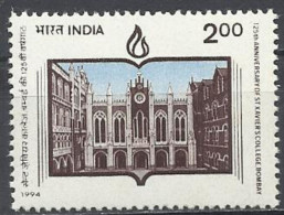 INDIA 1994 ST.XAVIERS COLLEGE ,BOMBAY  MNH - Nuevos