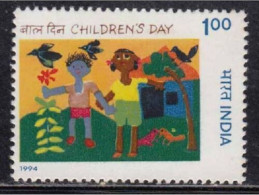 INDIA 1994 CHILDREN'S DAY PAINTING  MNH - Unused Stamps