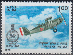 INDIA 1993 INDIAN AIR FORCE DIAMOND JUBILEE    MNH - Nuovi