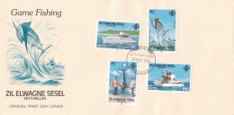 Seychelles - 1984 Game Fishing Illustrated FDC - Seychelles (1976-...)