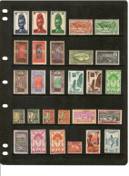 FRENCH COLONIES---Collection Of MINT LIGHT HINGED/HINGED DL-1235 - Collections (sans Albums)