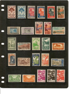 FRENCH COLONIES---Collection Of MINT LIGHT HINGED/HINGED DL-1237 - Collections (sans Albums)