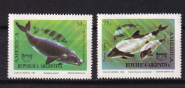 287 ARGENTINE 1993 - Y&T 1831/32 - Poisson - Neuf ** (MNH) Sans Charniere - Nuovi