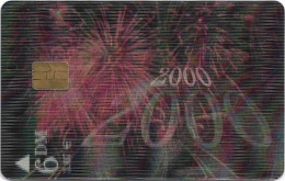 Germany - Start Ins Neue Jahrtausend - (3D Tridimensional Movie Card) - A 33-12.1999 - 6DM, 10.000ex, Used - A + AD-Serie : Pubblicitarie Della Telecom Tedesca AG