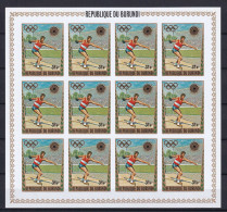 319 BURUNDI 1972 - Yvert A 247 OR Feuille Non Dentele - Sport JO Munich Lancement De Poid - Neuf ** (MNH) Sans Charniere - Neufs