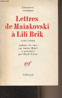Lettres De Maïakovski à Lili Brik (1917-1930) - "Littératures Soviétiques" - Maïakovski - 1969 - Slawische Sprachen