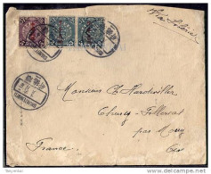 CHINA FRANCE 1913 Shundefu / Xingtai Railways Pekin Hankow Siberia Waterlow Shanghai Optd Dragon Stamps ROC 順 - Brieven En Documenten