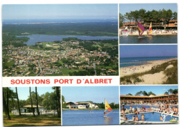 Soustons Port D'Albret - Vue Aérienne - Village Vacances - Océan - Centre Nautique - Camping L'Airial - Soustons