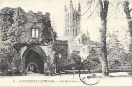 Canterbury Cathedral  -The Dark Entry -30-9-1911 - Canterbury