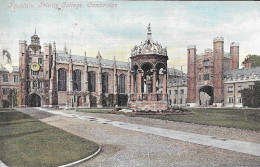 Cambridge Founiain Trinity College -july 1929 - Cambridge