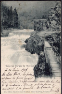 Switzerland - 1906 - Boudry - Gorges De L'Areuse - Boudry