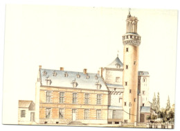 Antoing - Le Château - Dessin Représentant Le Château Avant Sa Restauration Par Viollet-le-Duc - Antoing