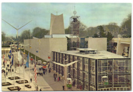 Exposition Universelle De Bruxelles 1958 - Civitas Dei - Eglise Varillon électronique Et Pavillons - Wereldtentoonstellingen