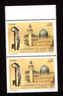 2023- Algeria- The 75th Anniversary Of The Palestinian Nakba- Jerusalem- Dom-MAP - Key - Pair - Complete Set 1v.MNH** - Islam