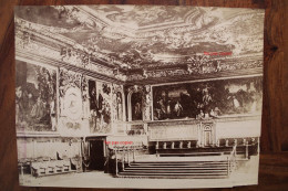 Photo 1890's  Sala Del Senato Venezia Venice Venise Tirage Albuminé Albumen Print Vintage - Anciennes (Av. 1900)