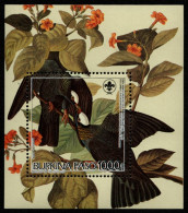 Burkina Faso 1985 - Mi-Nr. Block 111 A ** - MNH - Vögel / Birds - Audubon - Burkina Faso (1984-...)