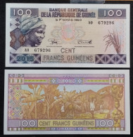 Guinea 100 Francs 2015 P.A47 UNC (B/1-55 - Guinee