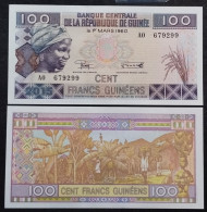 Guinea 100 Francs 2015 P.A47 UNC (B/1-55 - Guinée