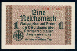 P-R136a  Ro551  ZWK-2a  1 Reichsmark 1939/44 ** UNC NEUF ** - Sonstige & Ohne Zuordnung