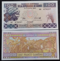 Guinea 100 Francs 2015 P.A47 UNC (B/1-55 - Guinea