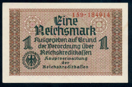 P-R136a  Ro551  ZWK-2a  1 Reichsmark 1939/44 ** UNC NEUF ** - Sonstige & Ohne Zuordnung