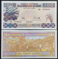 Guinea 100 Francs 2015 P.A47 UNC (B/1-55 - Guinea