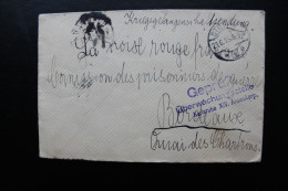 23/6/1915 STETTIN CENSURE Cachet Contrôle KARLSRUHE 15EME CORPS D'ARMEE CAD ARRIVEE BORDEAUX DU 4/VII/1915 - Courriers De Prisonniers