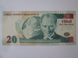 Turkey 20 Lirasi 2005 Banknote See Pictures - Turquie