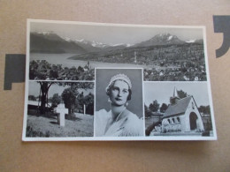 KUSSNACHT ( SUISSE SCHWEIZ ) LA CHAPELLE SOUVENIR A S.M ASTRID LA REINE DES BELGES  4 JOLIES VUES  1936 - Küssnacht