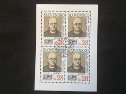 Bloc Oblitéré Europa 1994 De 4 TP Murgas Radiotélégraphiste YT 156 /  Sheet  Used Mi 191 - Blocks & Kleinbögen