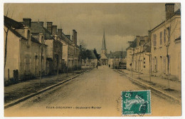 CPA - COUR-CHEVERNY (Loir Et Cher) - Boulevard Munier - Cheverny